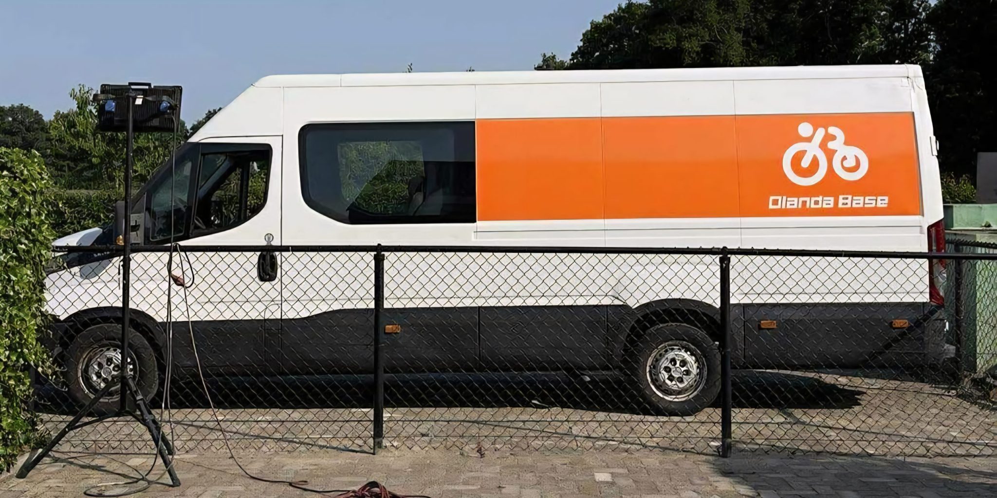 Teambus Japanse ploeg