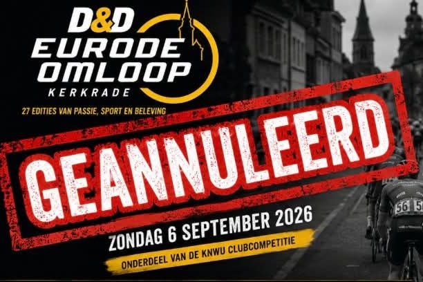 Eurode Omloop 2026 afgelast