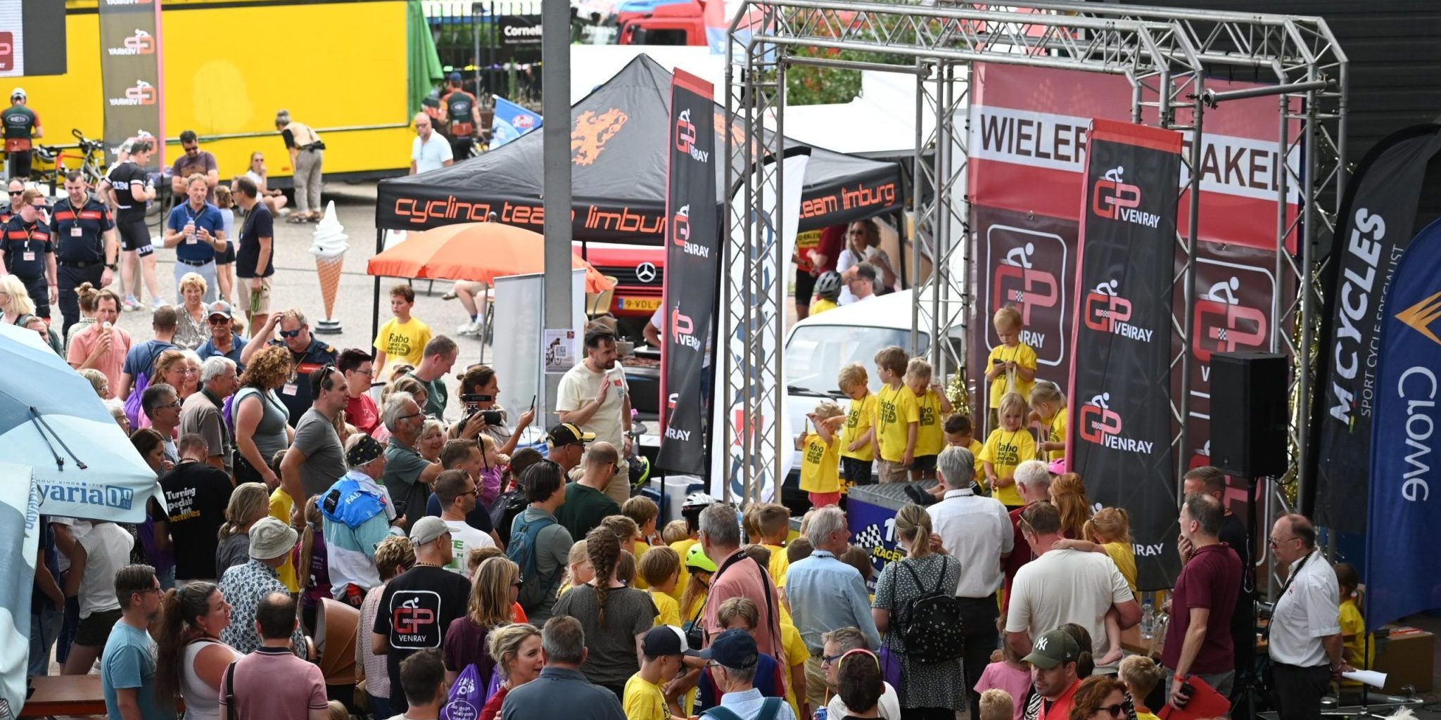 Sfeer op GP Venray
